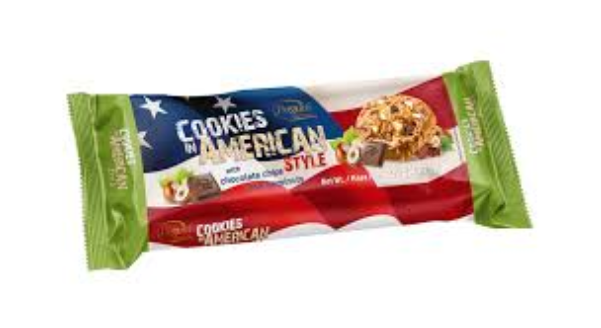 BOGUTTI AMERICAN COOKIES W CHOCO N HAZELNUT 135G